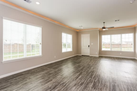 Faux Wood Flooring at Clearwater at Balmoral, Texas