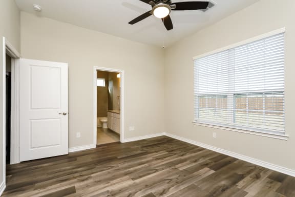 Comfortable Bedroom With Large Window at The Residences at Rayzor Ranch, Denton, TX, 76207