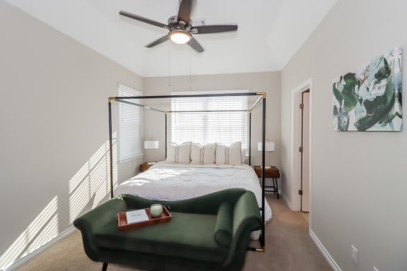 Comfortable Bedroom at Georgetown Heights, Texas