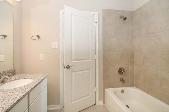 Spa Inspired Bathroom at Lakeside Conroe, Montgomery