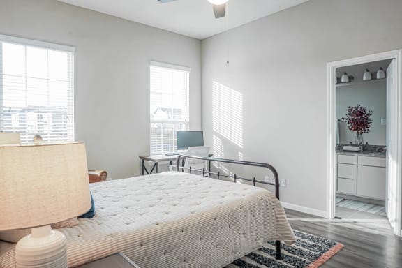 Well Lite Bedroom at Lakeside Conroe, Montgomery, TX, 77356