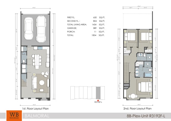 the floor plan of balmoral motel