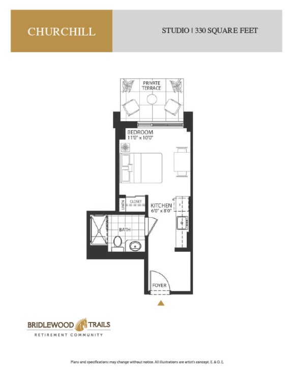 a floor plan of a bedroom apartment
