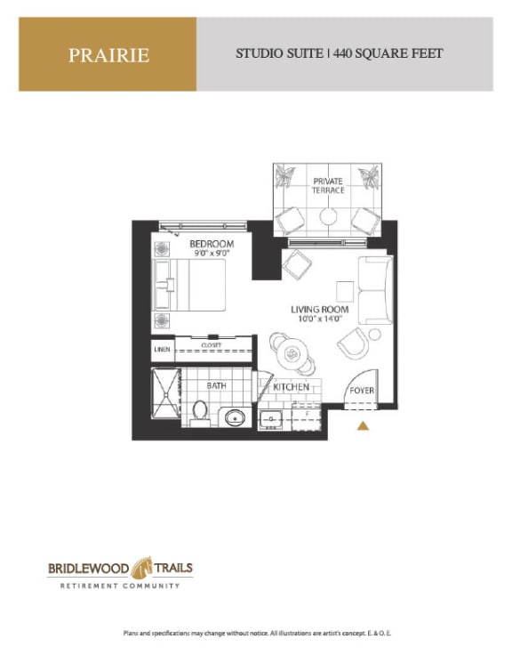 a floor plan of a bedroom apartment