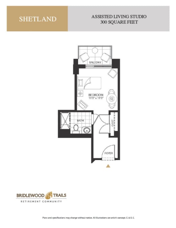 a floor plan of a bedroom apartment