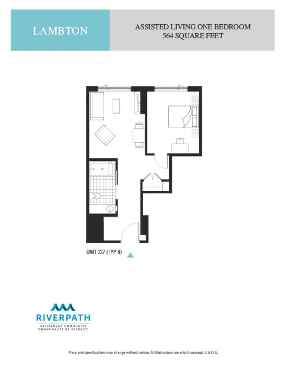 a floor plan of a bedroom apartment