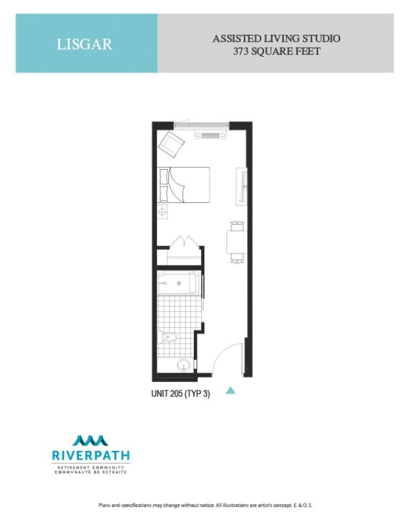 a floor plan of a bedroom apartment