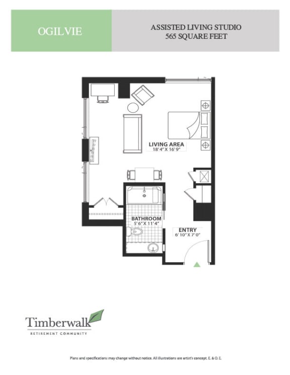 a floor plan of an apartment