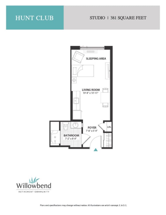 a floor plan of a bedroom apartment