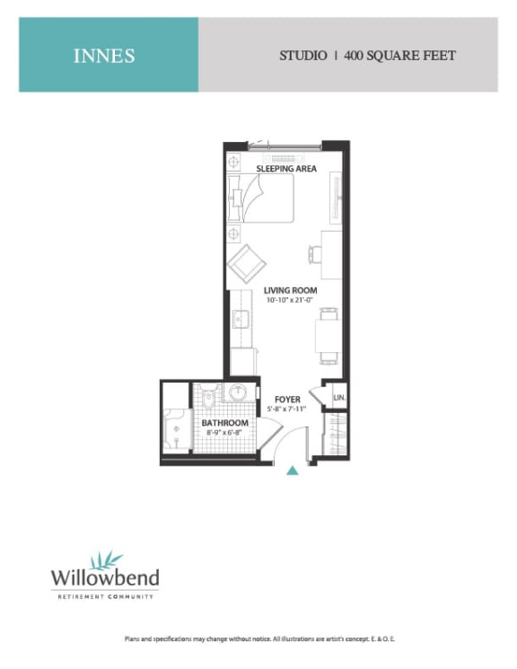 a floor plan of a bedroom apartment