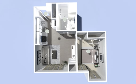 a floor plan of a 2100 sq ft apartment