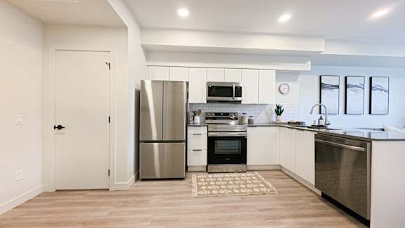1 Bedroom kitchen