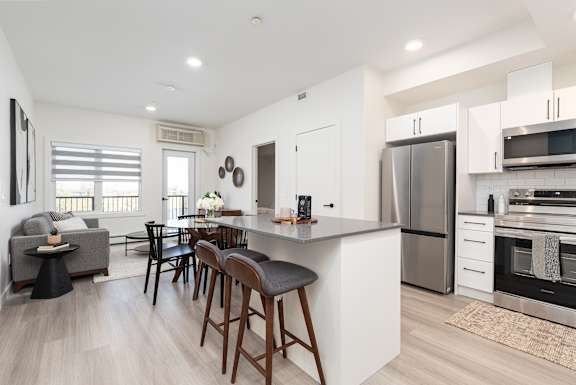 Lethbridge Shoreline Crossing kitchen island