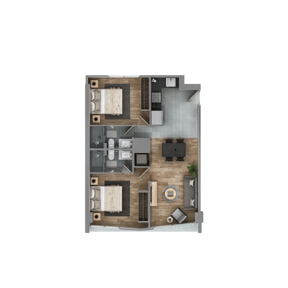 bedroom floor plan an in 2 bed 2 bath apartment at the legends at champions gate apartments in