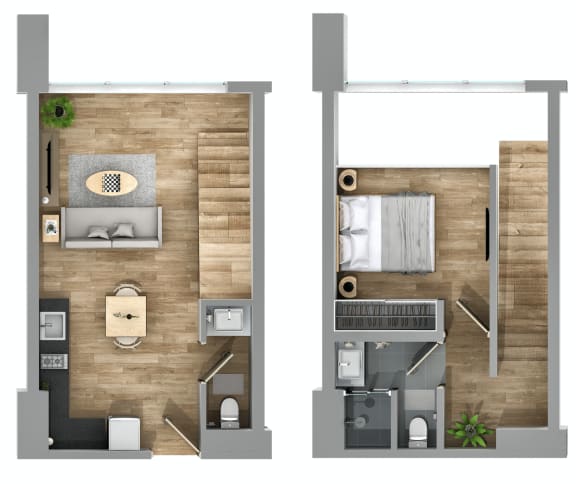 bedroom floor plan an in 2d