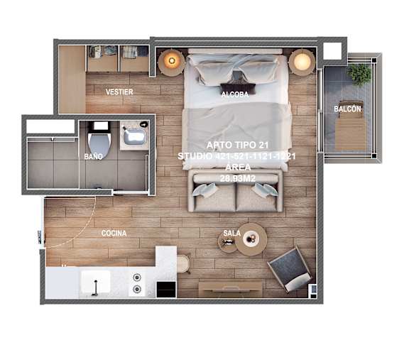 A floor plan of a room with a bed, desk, and chair.