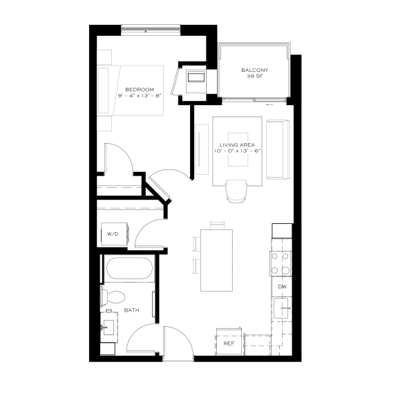 The Townline  - Bradburry floor plan