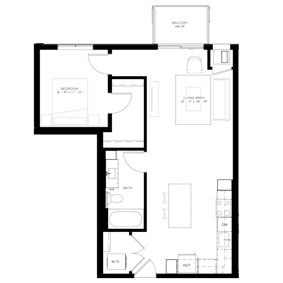 The Townline  - Bredesen floor plan