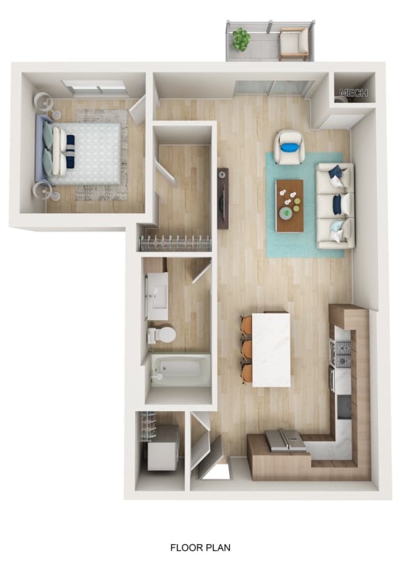 The Townline  - Bredesen floor plan