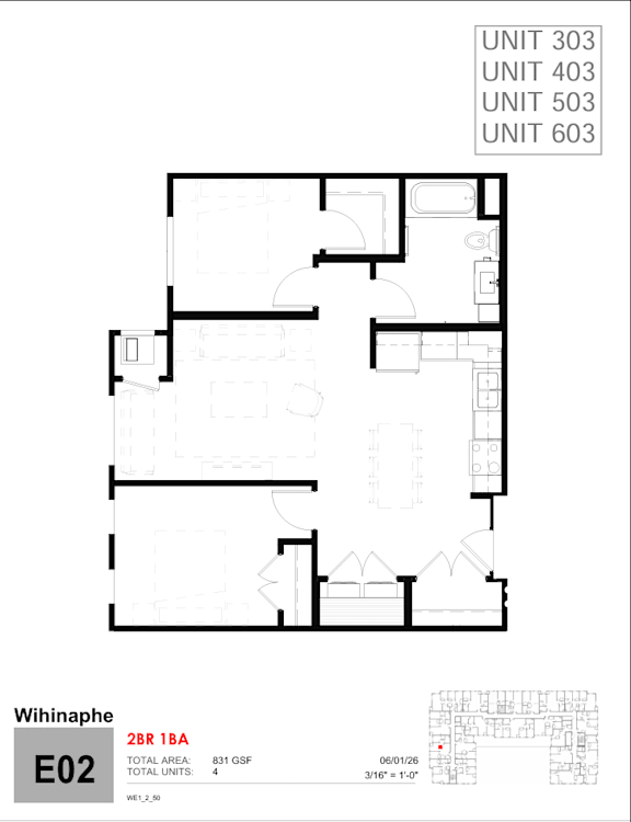 E2 Floor Plan