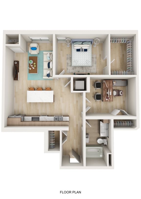 The Townline  - Gleanloch floor plan