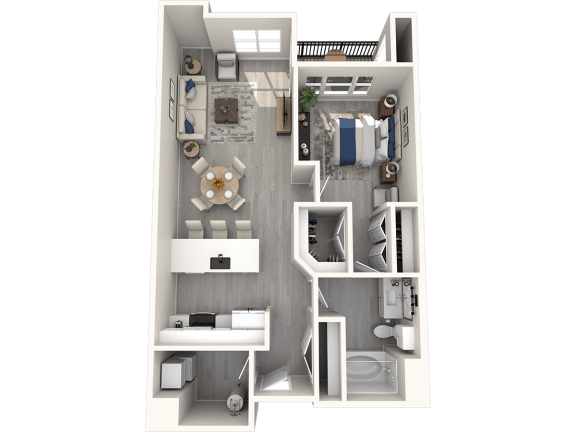 a floor plan of a 2100 sq ft apartment