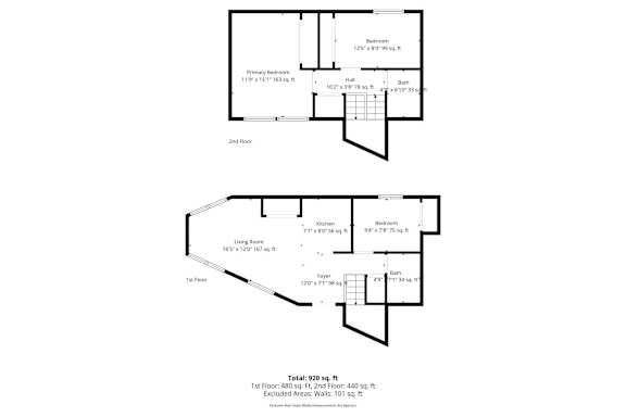 3 Bed Floorplan at OSM Properties Homes & Apartments, Chico