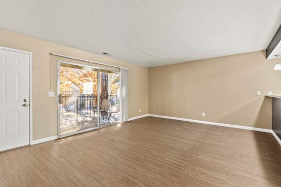 Unfurnished Living Area at Redwood Cove Apartments, California