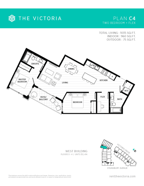 the residences at the victoria floor plans