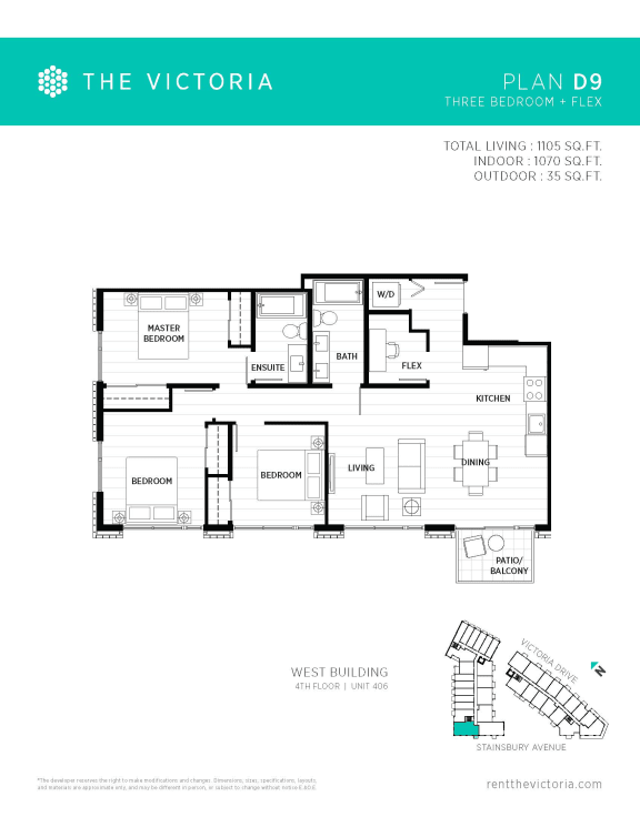 a floor plan of the victoria