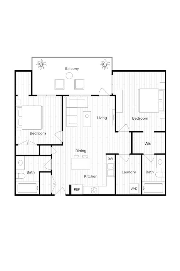 B1 Floor Plan at The Pointe at Riverview, Edmonton, AB T6M 3H4
