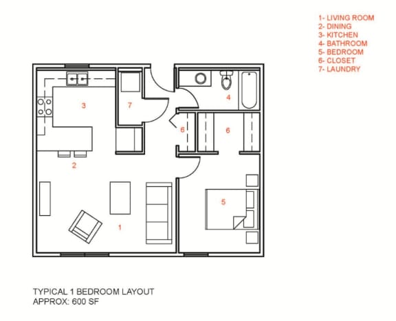 a floor plan of a house