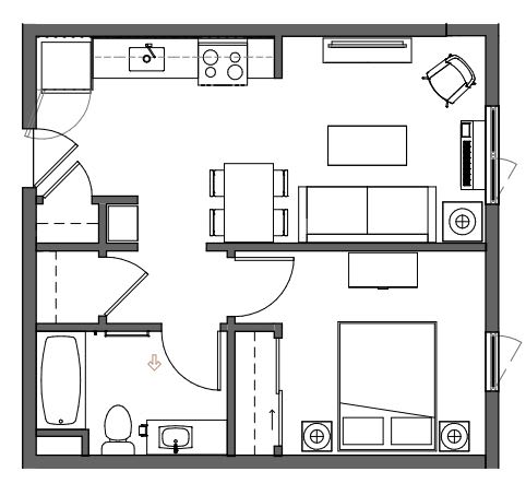  Floor Plan CR1B30