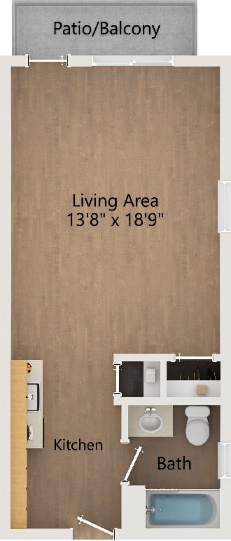 Eliza Studio Apartment 3