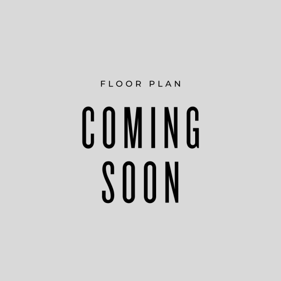 a grey photo with black text that says floor plan coming soon