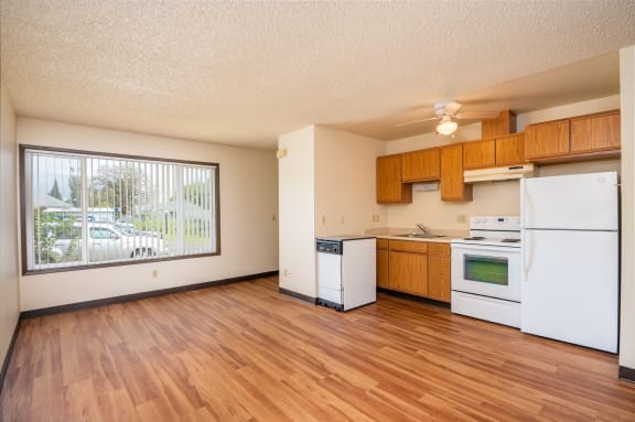 the preserve at ballantyne commons apartment living room and kitchen
