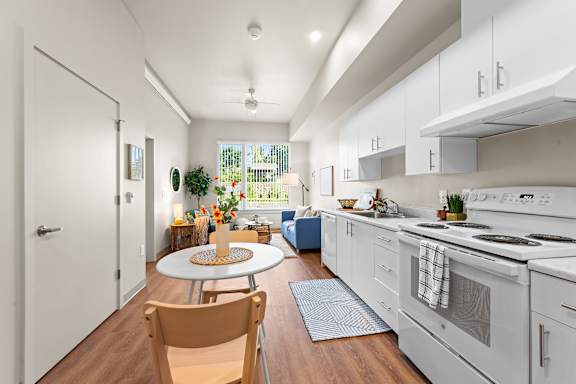 Kitchen With Dining Area at Terracina Vista, Portland, OR 97233-4299