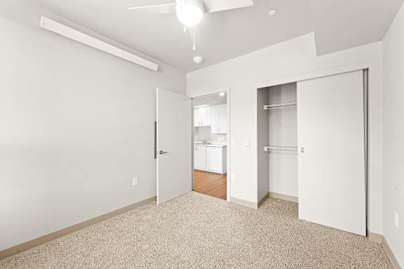 Carpeted Bedroom at Terracina Vista, Portland, OR
