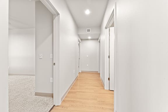 Long hallway at Terracina Vista, Portland, OR 97233-4299