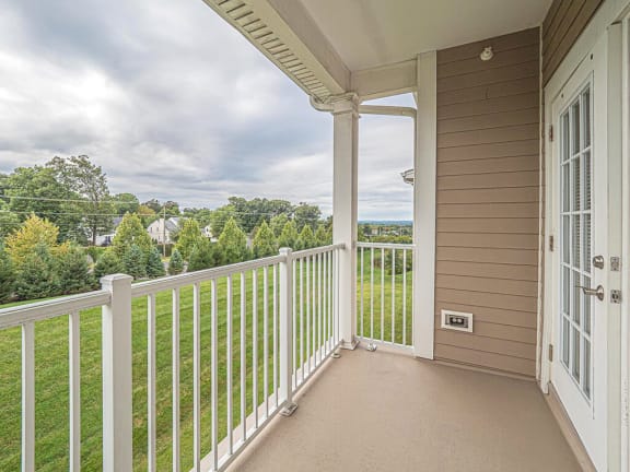 Private Balcony at New Britain, Chalfont, Pennsylvania