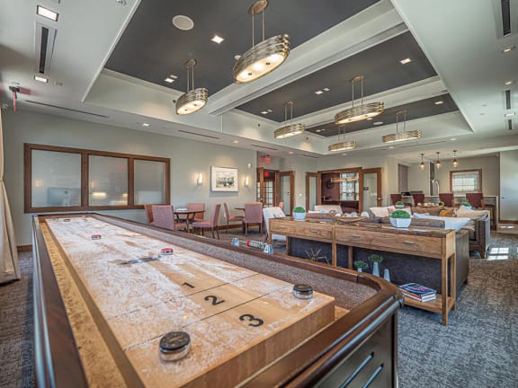 Shuffleboard at Heritage Court, Ewing, NJ