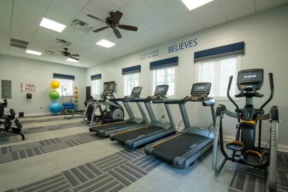 Cardio Machines In Gym at The Lakes, Allentown, Pennsylvania