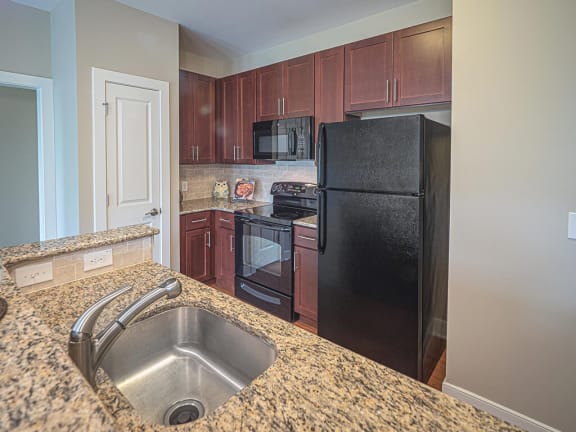 Granite Counter Tops In Kitchen at New Britain, Chalfont, PA