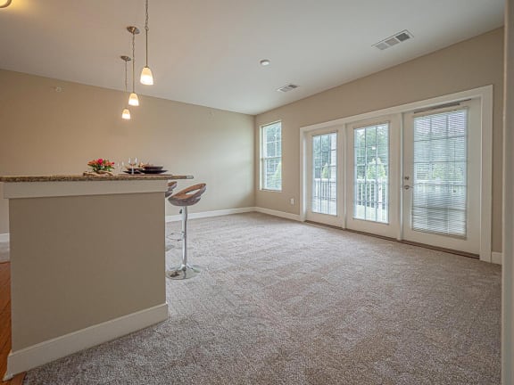 Vacant Living Room at New Britain, Pennsylvania