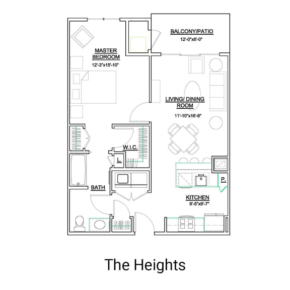 Nockamixon Floor Plan at Palmer View, Palmer Township, Pennsylvania