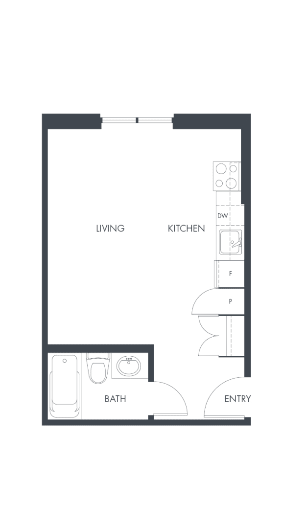 bedroom floor plan | apartments for rent in brookhaven ga | the mille brook