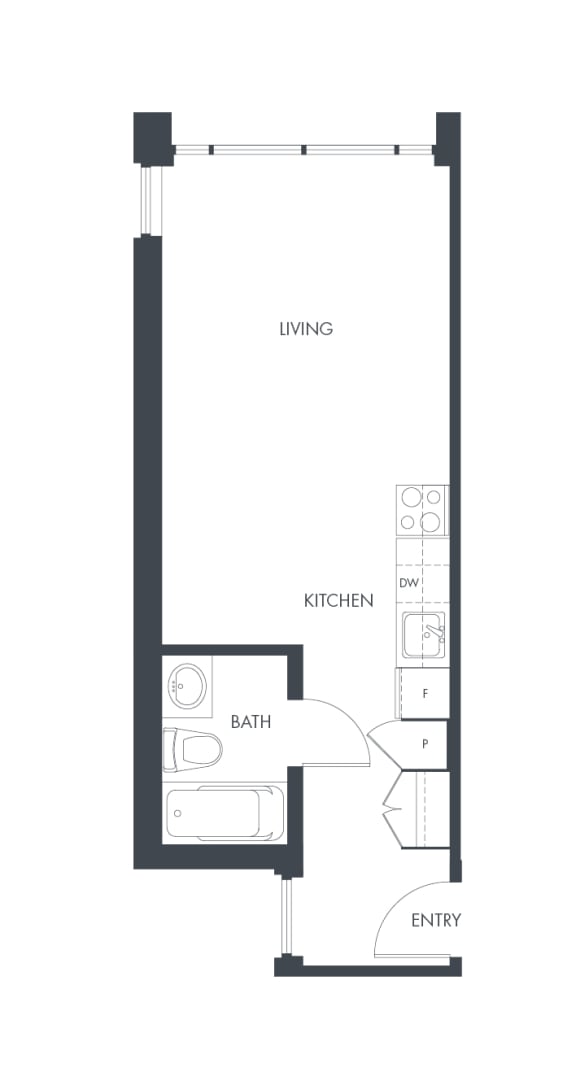 bedroom floor plan | apartments in garland tx | the towers at spring creek