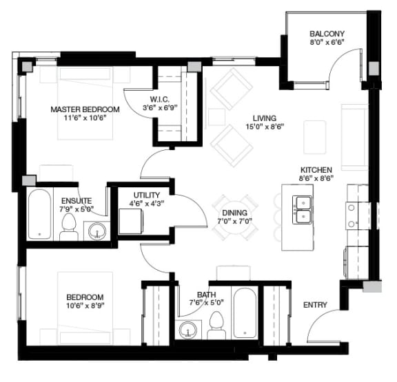 this floor plan is an approximation and may not include the most recent information