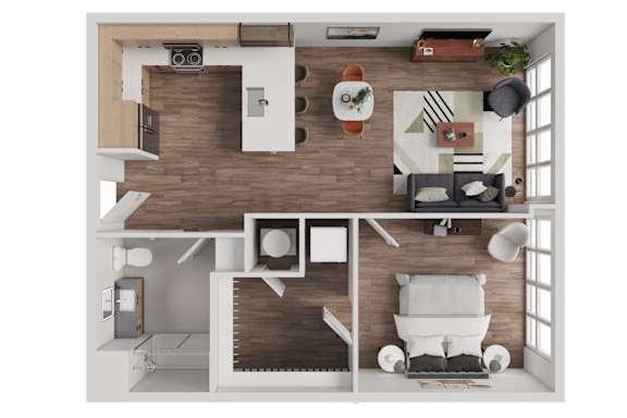 B1 Floorplan at Anthem House, Alabama, 35806