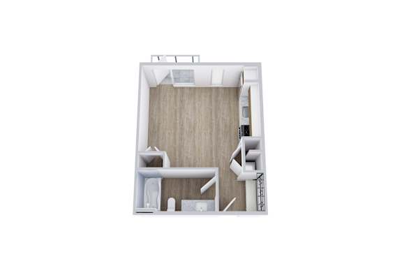 E6 Floor Plan at Placemakr Downtown Austin, Texas